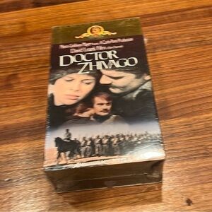 RARE- Doctor Zhovago - Sealed Copy! Double VHS